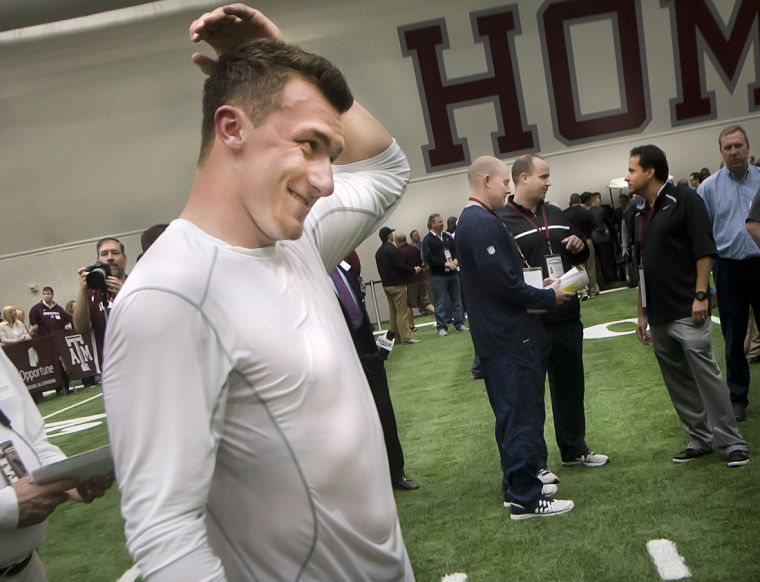Johnny Manziel Pro Day